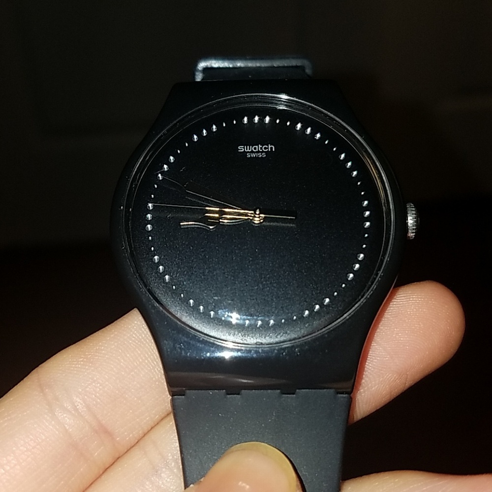 SWATCH black watch - Picture 3 of 5